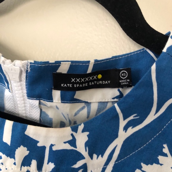 Kate Spade Saturday Zip Back Crop Top - Picture 2 of 9